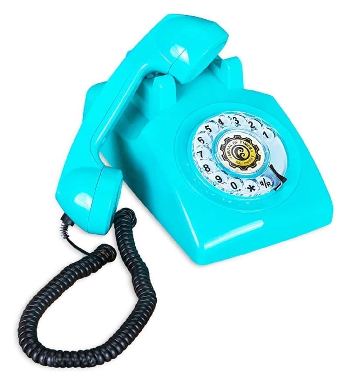 Amazon.co.jp: 固定電話 60 年代のレトロな電話機/ロータリー ダイヤル